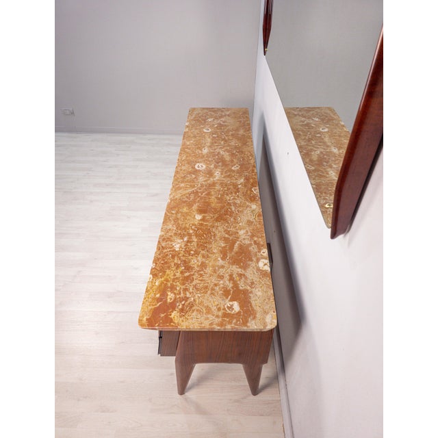 Mid-Century Sideboard with Mirror from La Permanente Mobili Cantù, 1950s, Set of 2 For Sale - Image 17 of 18