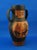 Black Large Greco-Roman Style Hand-Decorated Ceramic Terracotta 2-Handled Amphora Vase, 1975 For Sale - Image 8 of 18