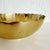 Mid-Century Modern Decorative Vintage Brass Bowl With Scallop Edge For Sale - Image 3 of 5