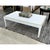 White Mid Century Style Coffee Table For Sale - Image 4 of 5