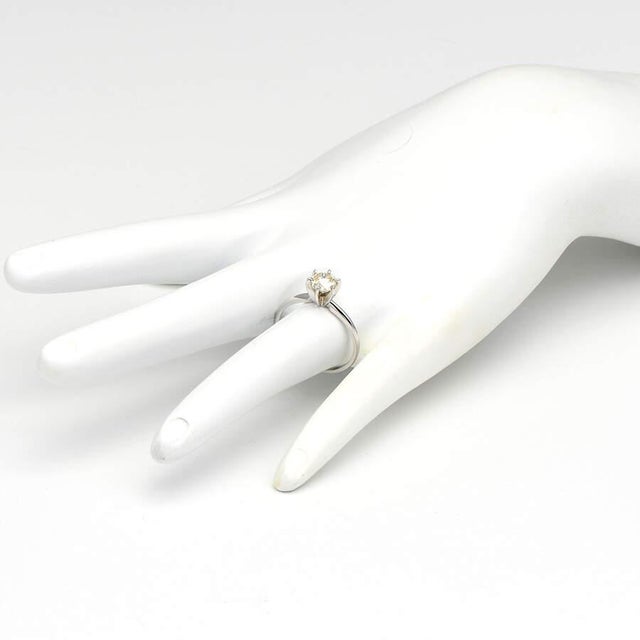 14KW Diamond(0.96) Solitaire Ring, size 7.25 For Sale In Greensboro - Image 6 of 10