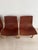 Beige Italian Model 3T Chairs in Wood and Leather by Angelo Mangiarotti for Agapecasa, 2000s, Set of 8 For Sale - Image 8 of 18