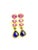 Bochic “Capri” Natural Vintage Ruby, Sapphire & Emerald Set In 18K Gold & Silver For Sale In New York - Image 6 of 11