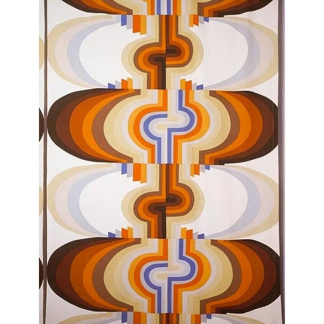 Textile Vintage Omahar Curtain Panel by Francisca Reichardt for Knoll International, 1972, Set of 2 For Sale - Image 7 of 7