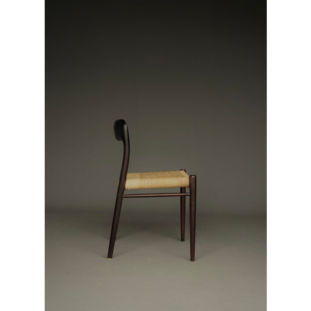 Model 75 Chairs in Beech by Niels Otto Møller for J.L. Moller, 1960s, Set of 6 For Sale - Image 12 of 18