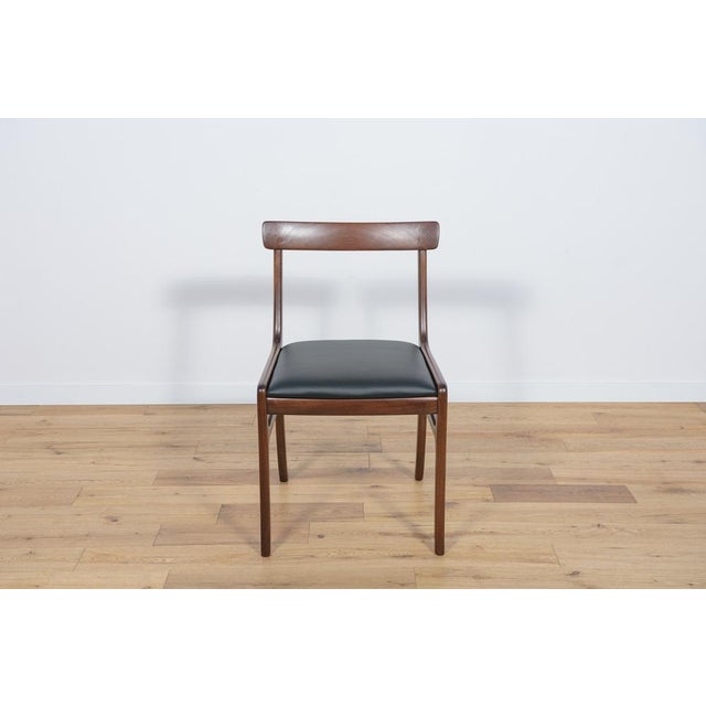 Black Danish Rungstedlund Chairs by O. Wanscher for Poul Jeppesen Møbelfabrik, 1960s, Set of 6 For Sale - Image 8 of 18