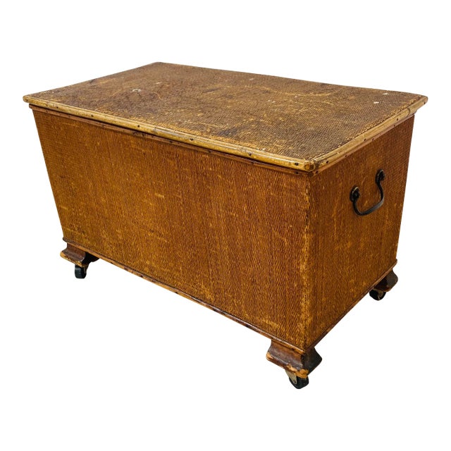 Bamboo Storage Trunk For Sale