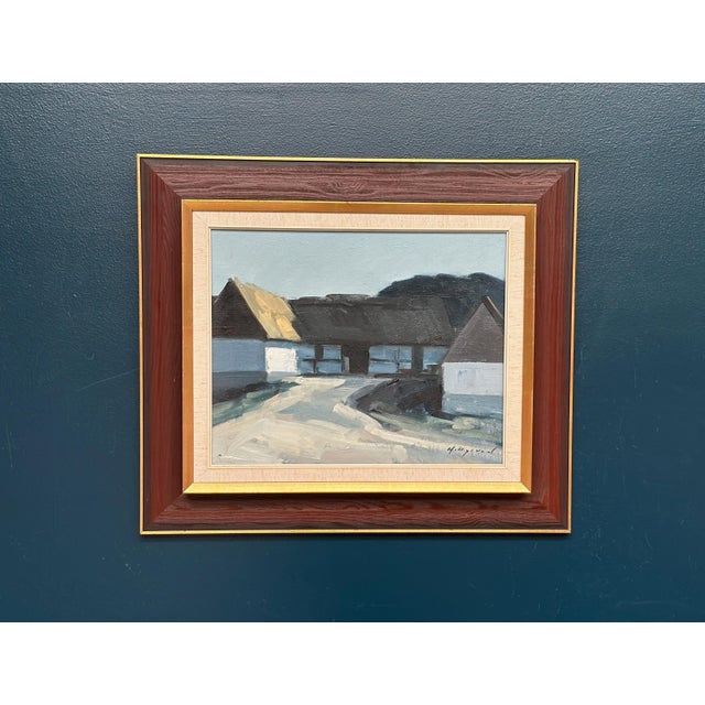 Bengt Hillgrund, Skånegård, 1960s, Oil on Canvas, Framed For Sale - Image 12 of 18