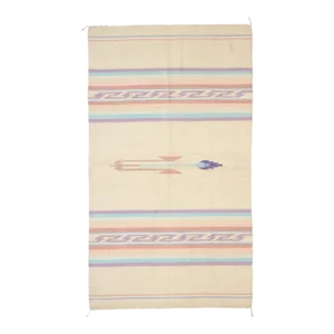 Vintage Chinle Navajo-Style Kilim Rug - 04'02 X 07'02