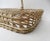 Wicker Decoration Tray with Handle, 1950s For Sale - Image 11 of 17