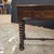 Late 19th Century English Oak Barley Twist Leg & Stretcher Side Table With Drawer For Sale - Image 18 of 18