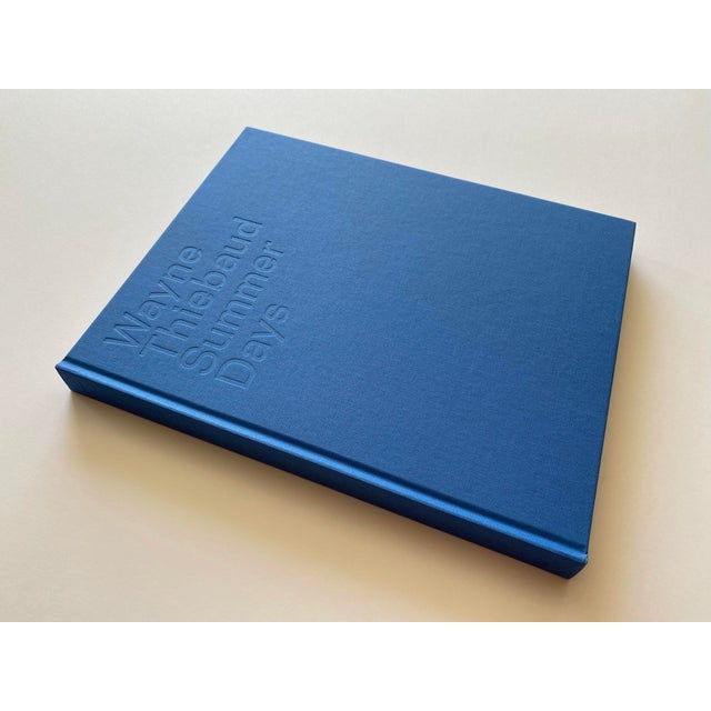 This " Wayne Thiebaud : Summer Days " first edition offset lithograph print hardcover Pop Art exhibition book is a very...