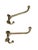 Large Scale Solid Brass Equestrian Horse Tack Hooks- A Pair For Sale - Image 16 of 18