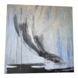 1990s Italian Modern Oil on Canvas by Fausta Dossi