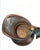 Metal Vintage Los Castillo Taxco Silver Plate & Copper Mixed Metal Bird Pitcher Mosaic Inlay For Sale - Image 7 of 8