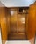 Mid 20th Century English Art Deco Book-Matched Burl Walnut Wardrobe For Sale - Image 12 of 13