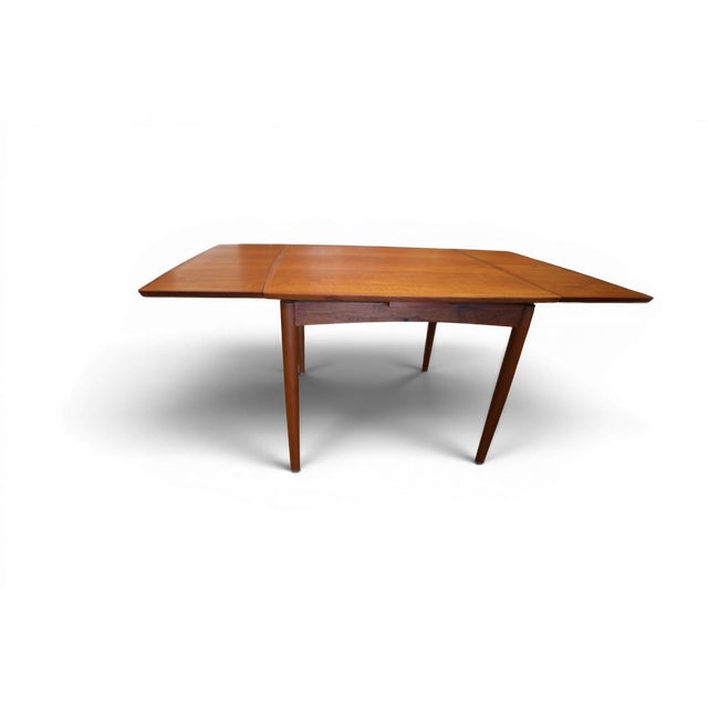 Teak Dining Table with Double Extension by Poul Hundevad for Hundevad & Co., 1960s For Sale - Image 16 of 18