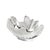Mid-Century Modernist Lalique "Compiegne" Frosted & Clear Glass Bowl For Sale - Image 10 of 17