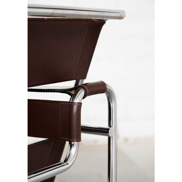 Paar Wassily Chair by Marcel Breuer for Knoll International, 1980s, Set of 2 For Sale - Image 3 of 18