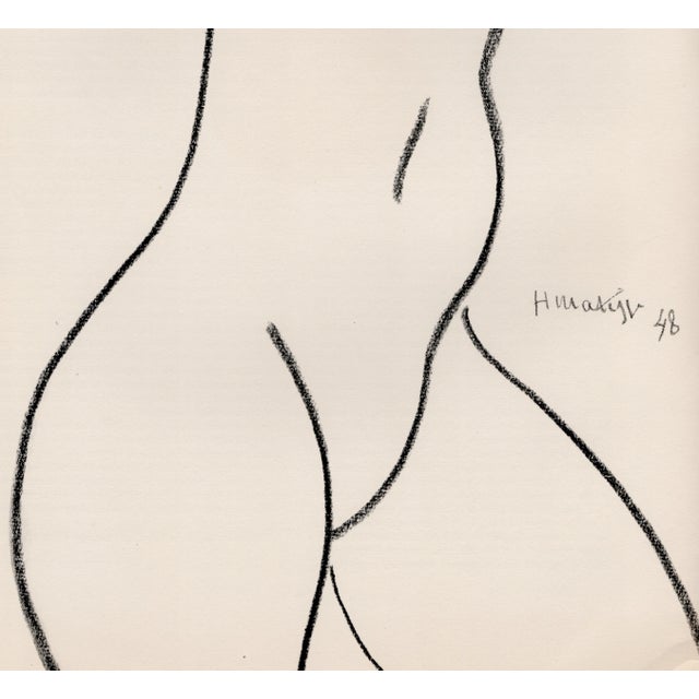 Modern Henri Matisse, Nude, 1952, Lithograph For Sale - Image 3 of 5