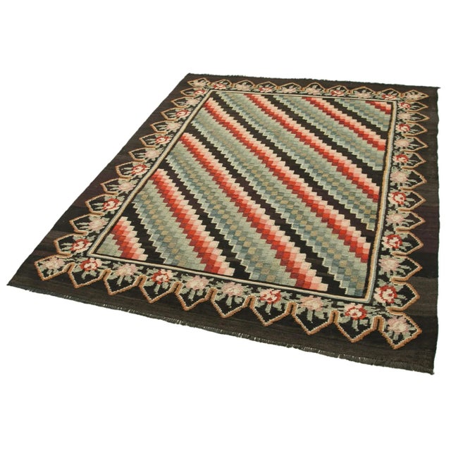 Moldovian Kilims are one of a kind of European Kilims. They are also flat woven and wool on wool rarely they use cotton in...