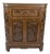 1960s George Zee & Co Style Mahogany Dry Bar For Sale