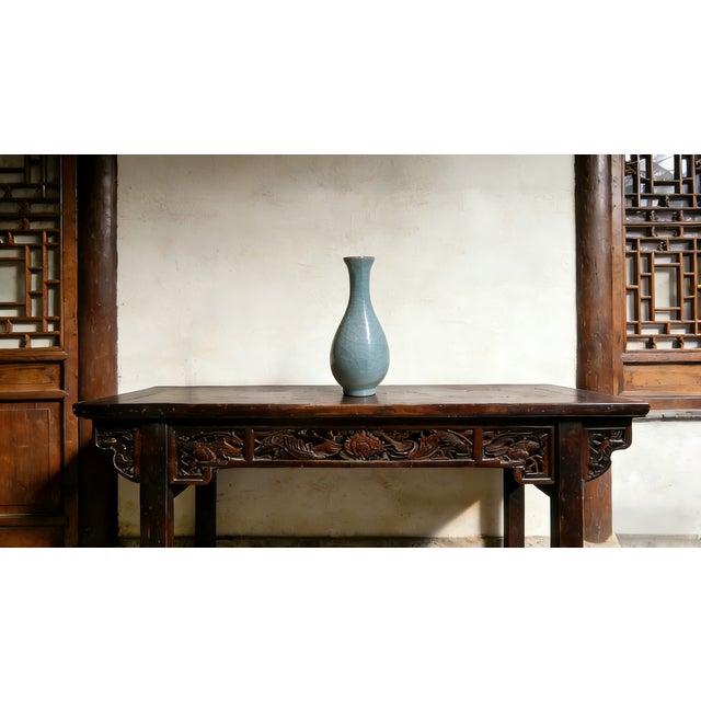"W-5.5cm,H-14.5cm Experience the beauty and elegance of Chinese history with our Chinese Vintage Porcelain Handcrafted...