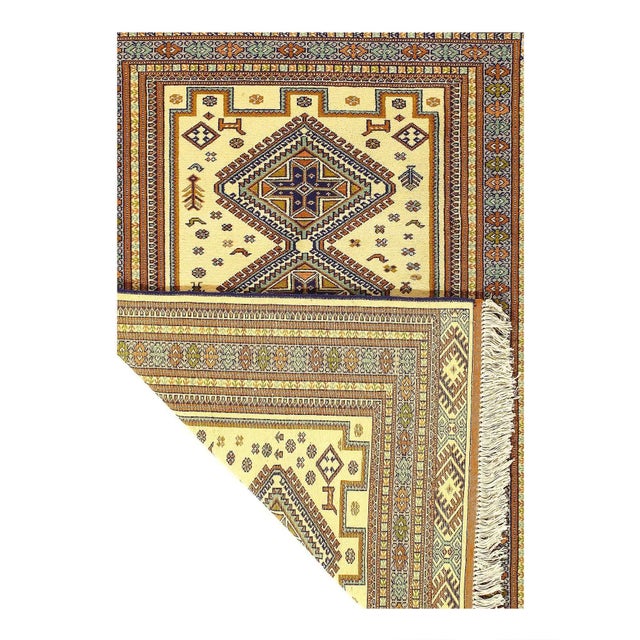 Traditional Fine Hand Knotted Persian Vintage Ardabill For Sale - Image 3 of 5