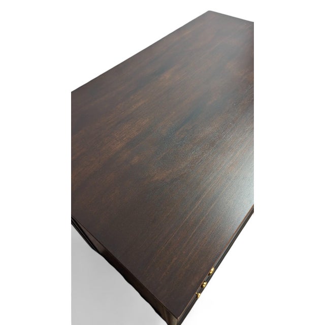 Wood 1940s Vintage Mahogany Chest of Drawers For Sale - Image 7 of 8