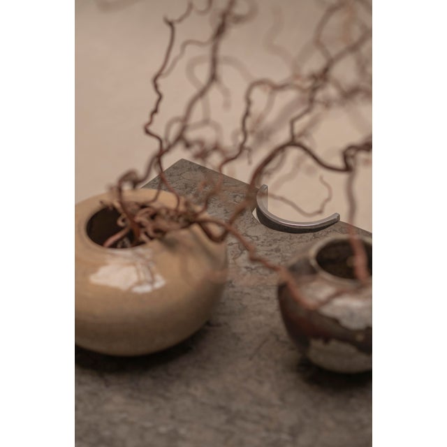 Brutalist Coffee Table with Fossil Stone Top, 1970s For Sale - Image 17 of 18