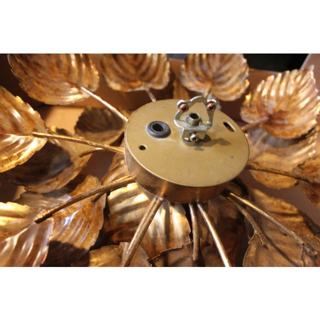 Masca Floral Wall Light, 1970s For Sale - Image 9 of 11