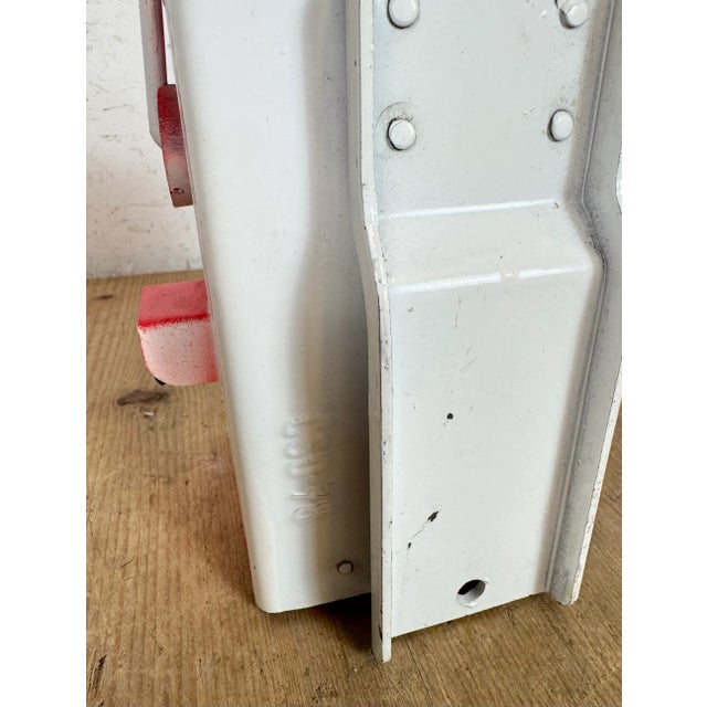 Vintage Industrial Red Railway Lantern, 1980s For Sale - Image 15 of 18