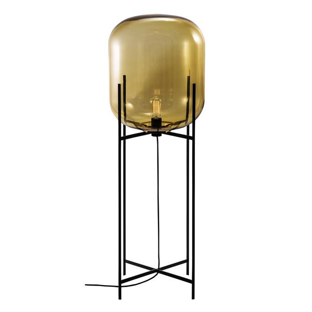 Metal Oda Big in Amber and Black by Sebastian Herkner for Pulpo For Sale - Image 7 of 7