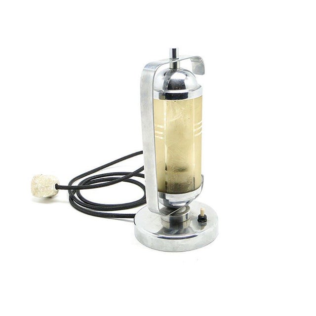 Art Deco Table Lamp, Former Czechoslovakia, 1920s For Sale - Image 3 of 16