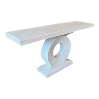 Made Goods Grier Plaster Console For Sale