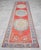 Turkish Runner Rug Hand-Knotted Muted Colors Tribal Hallway Decor Lady Bug Pattern - 3'1" X 12'9" For Sale - Image 4 of 14