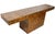 Mid Century Faux Burl Formica Console Table c.1970's For Sale - Image 10 of 10