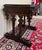 Antique French Oak Renaissance Revival Library Dolphin Table Desk C. 1880s For Sale - Image 17 of 18