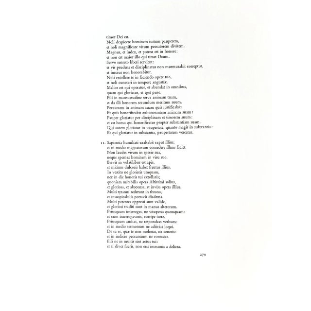 1968 Salvador Dalí Biblia Sacra Lithograph "Stultae Et Prudentes Filiae" (Foolish and Wise Daughters) For Sale In New York - Image 6 of 11