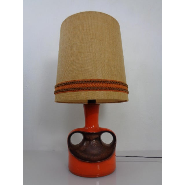 Ceramic Table Lamp from Goebel, Germany, 1970s For Sale - Image 12 of 12