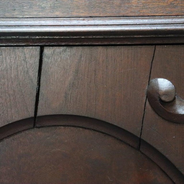 Renaissance Revival Carved Walnut Marble Top Sideboard With Grape Clusters C1890 For Sale - Image 13 of 13