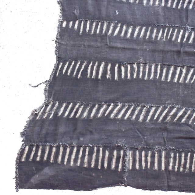 Tribal Mid 20th Century Bamana Mudcloth Textile For Sale - Image 3 of 9