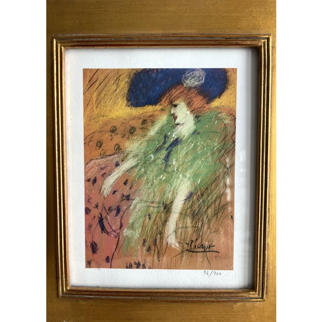 Very nice piece to add a splash of interest to any space. In the Pablo Picasso style, this nice picture depicts a red...