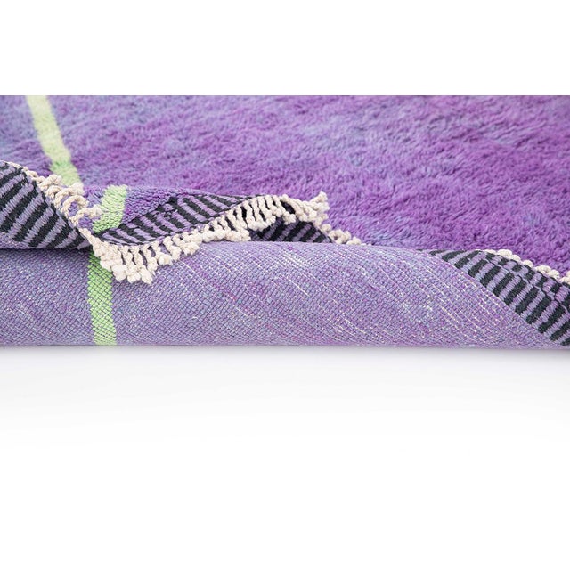 Early 21st Century Large Hand-Knotted Moroccan Wool Rug by Azele Studio For Sale - Image 5 of 8