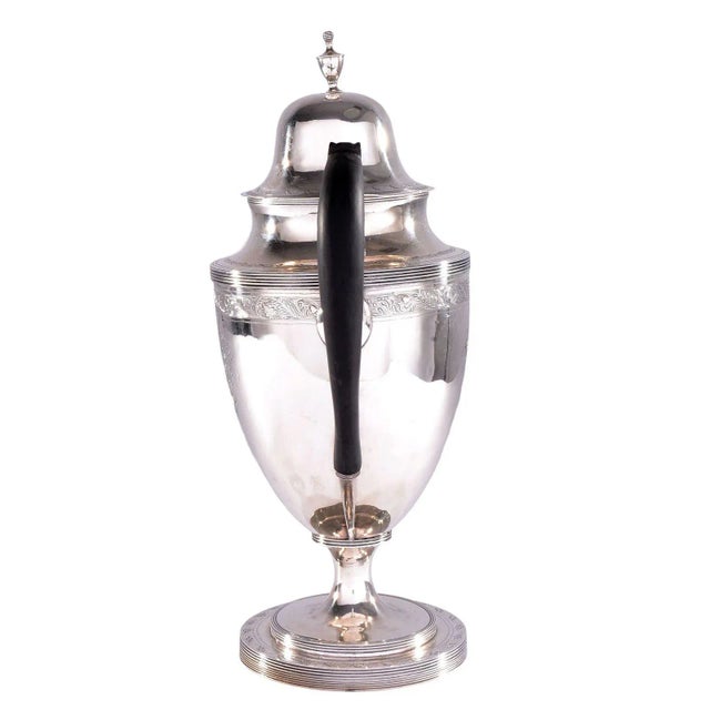 18th Century American Sterling Silver Coffee Pot For Sale - Image 5 of 8