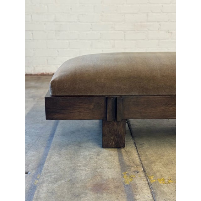 Mid-Century Modern Madura Series Daybed in Ebony For Sale - Image 3 of 18