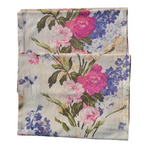1940’s Floral Printed Curtain Panels - A Pair