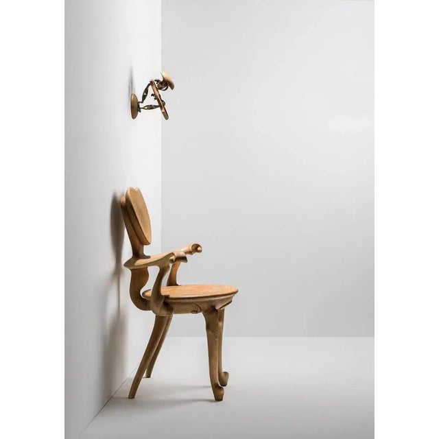 Not Yet Made - Made To Order Antoni Gaudi Calvet Armchair For Sale - Image 5 of 6