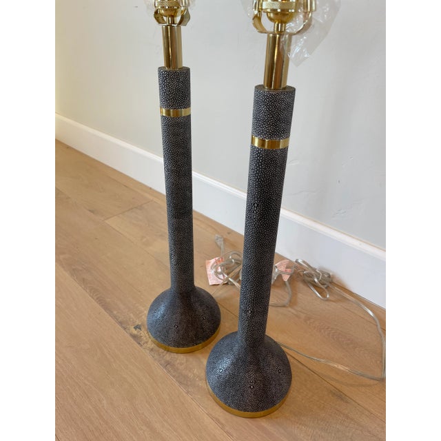 Metal Made Goods Anise Table Lamps - Set of 2 For Sale - Image 7 of 12
