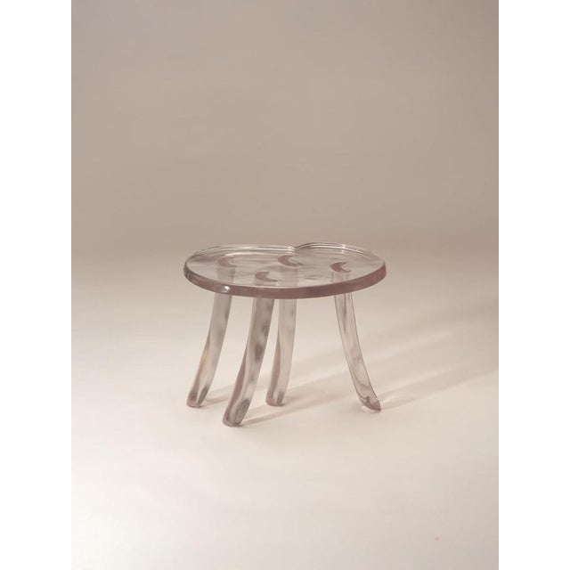 Sunburst Lung 2.0 Side Table in Hand Layered Resin by Szymon Keller For Sale - Image 11 of 18
